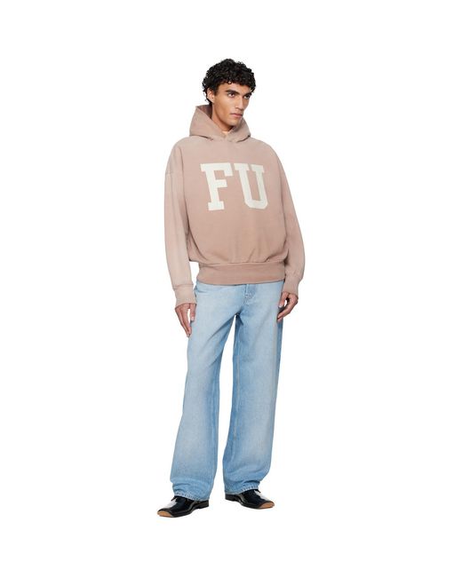 Fear Of God Blue 'Educate' Hoodie for men