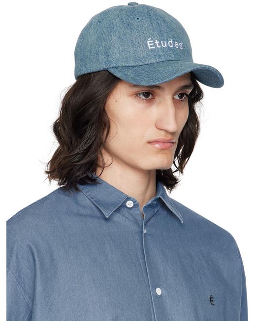 Études casquette booster bleue à logo Etudes Studio pour homme en coloris Blue