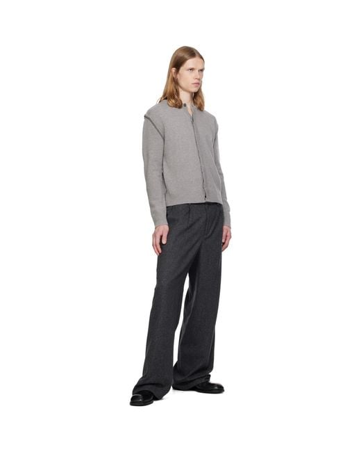 MMIC Gray Arno Cardigan for men