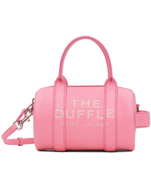 Marc Jacobs Pink 'the Leather Mini' Duffle Bag