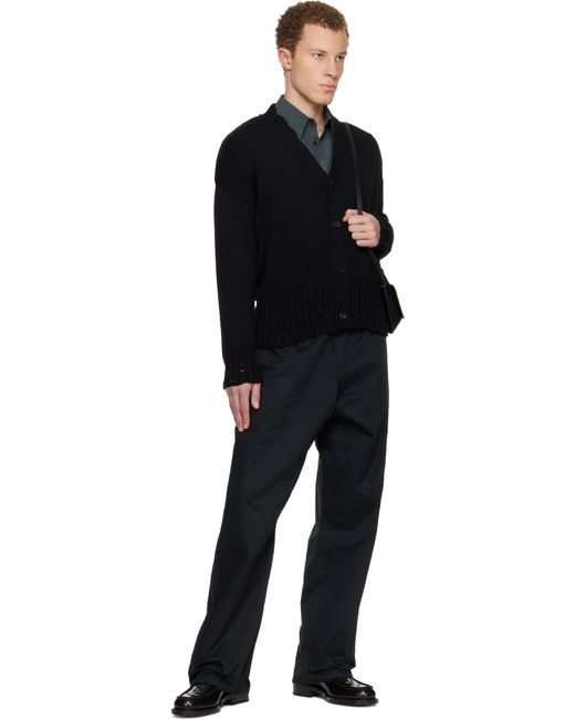 Sac À Bandoulière Noir À Logo À Effet Raccommodé Brodé Marni pour homme en coloris Black