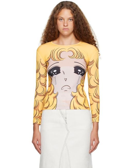 Pushbutton Multicolor Ssense Exclusive Crying Girl Long Sleeve T-shirt