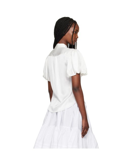 Hai White Off- Paloma Blouse