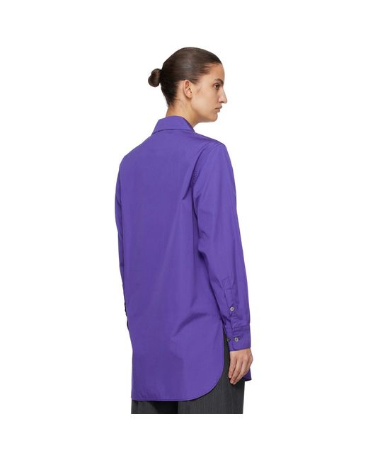 Our Legacy Purple Wave Shirt