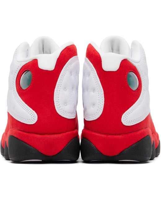 Nike Red Air Jordan 13 Retro Sneakers for men