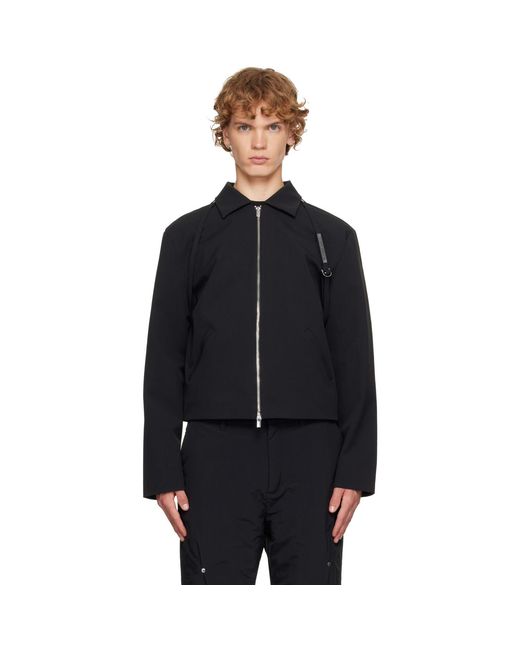 HELIOT EMIL Black Adsum Jacket for men