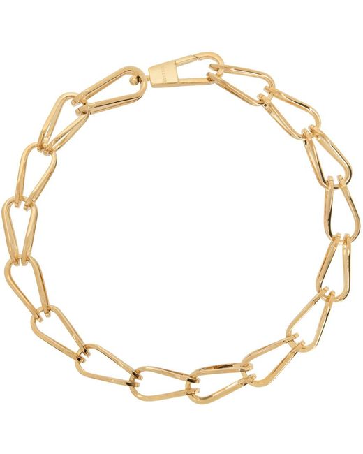 Dion Lee Metallic Giant Cage Necklace