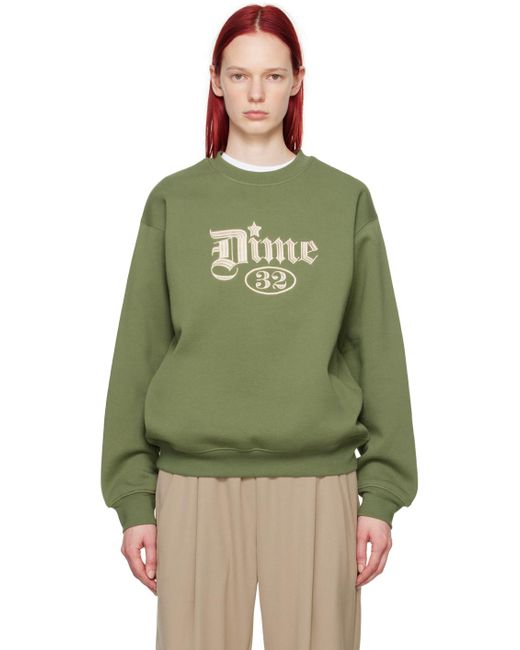 Dime Green Exe Sweatshirt