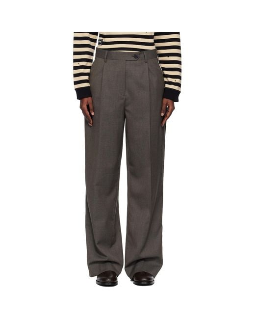 mfpen Black Taupe Primary Trousers