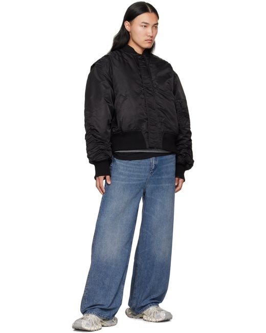 Blouson Aviateur Surdimensionné Rembourré Noir Han Kjobenhavn pour homme en coloris Black