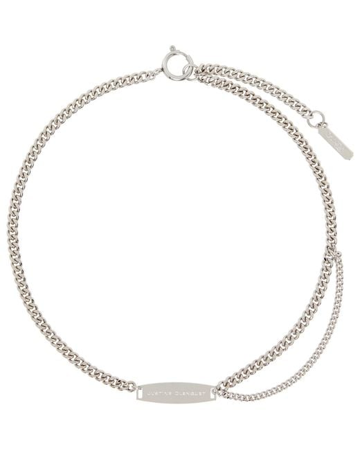 Justine Clenquet Metallic Dario Necklace for men