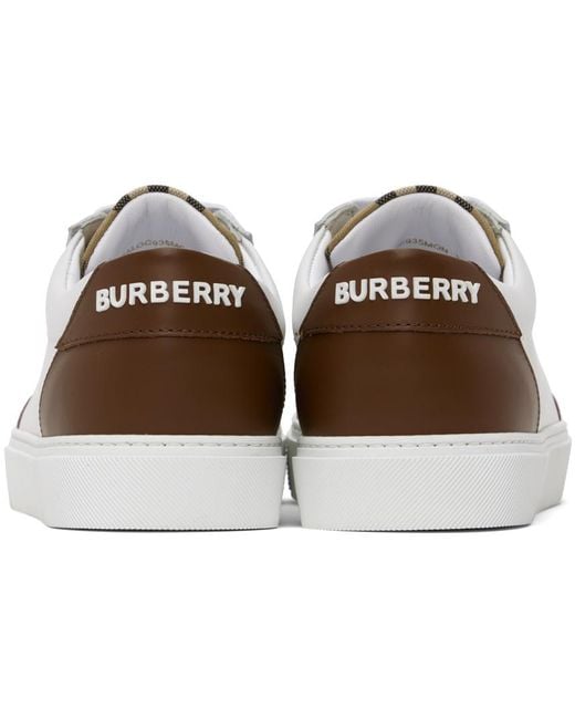 Burberry Black Check Sneakers