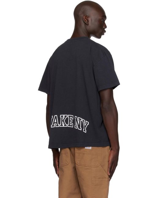AWAKE NY Black 'wisdom' T-shirt for men