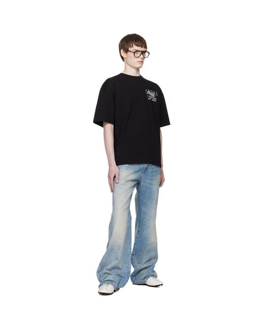 Amiri Black 'Hope And Dreams' T-Shirt for men