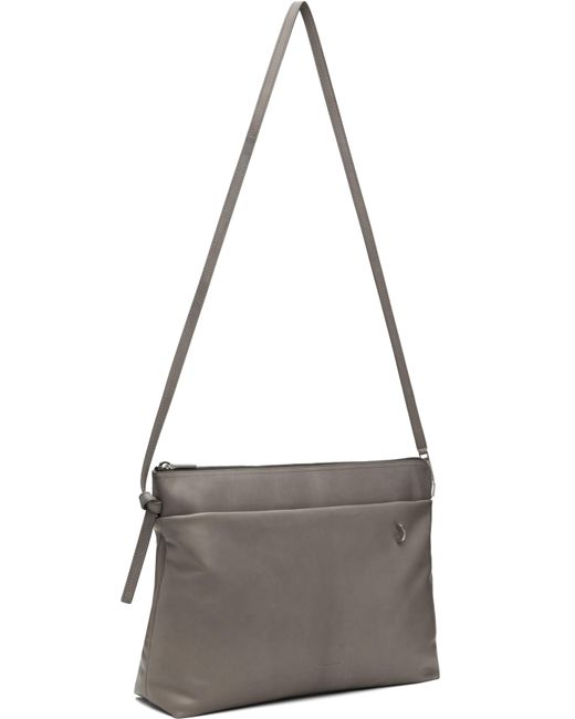 Rick Owens Gray Concordians Big Adri Bag for men