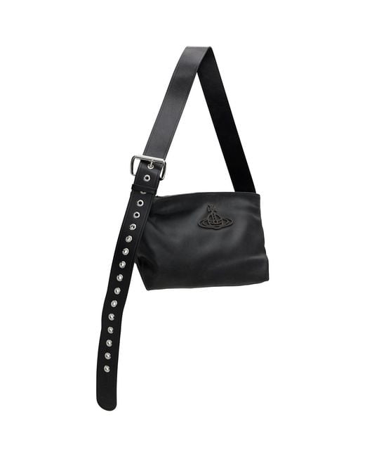 Vivienne Westwood Black Maxime Small Bag for men