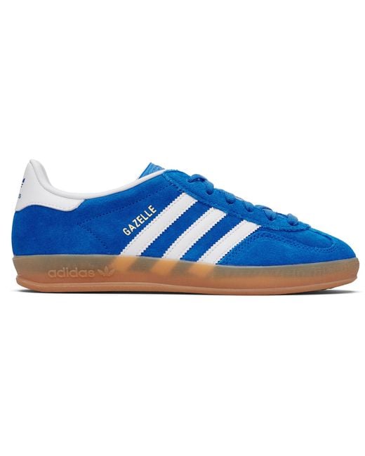 Adidas Originals Blue Gazelle Indoor Sneakers for men