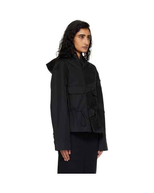 Y-3 Black Hooded Jacket