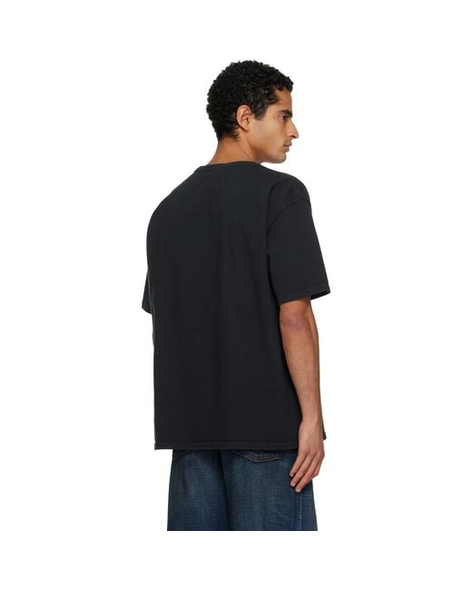 Rhude Black 'Thousand Palms' T-Shirt for men