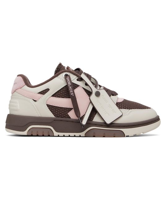 Off-White c/o Virgil Abloh Black Slim 'Out Of Office' Sneakers for men