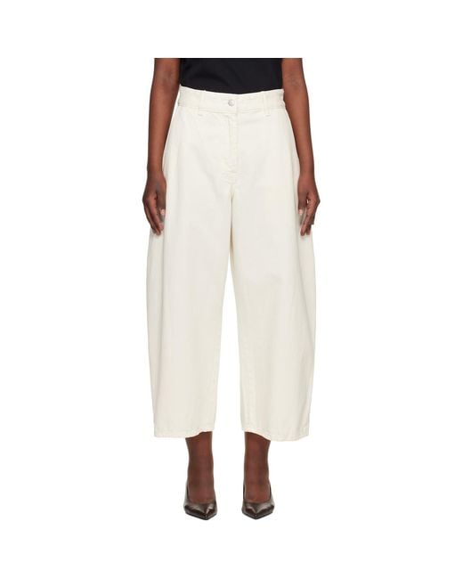 Studio Nicholson Black Off- Chalco Jeans