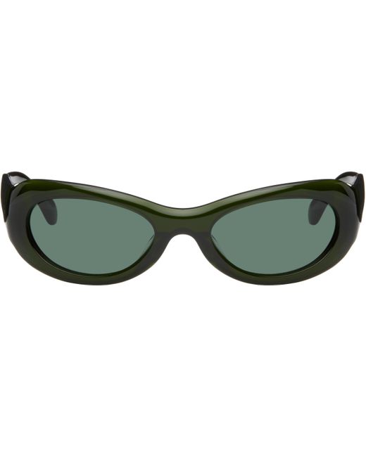 メンズ Port Tanger Ssense限定 グリーン Khilna サングラス Green