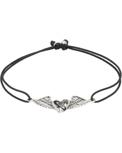 Vivienne Westwood Metallic Herbert Friendship Bracelet for men