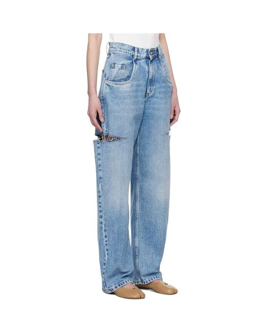 Maison Margiela Blue Slash Jeans