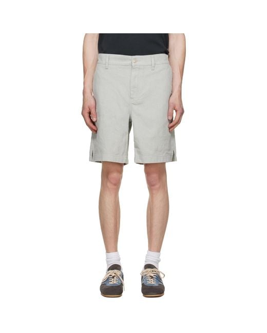 Boss Black Elasticized Waistband Denim Shorts for men