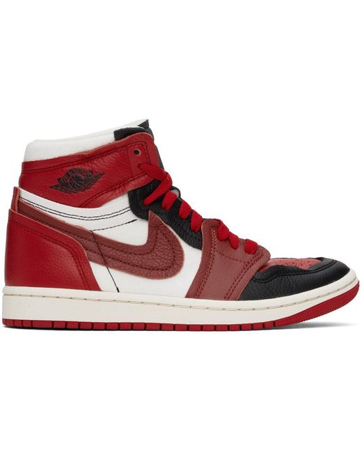 Nike Black & Red Air Jordan 1 High Method Sneakers