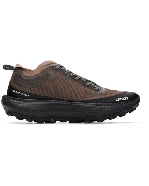 Satisfy Black 'Therocker' Sneakers for men