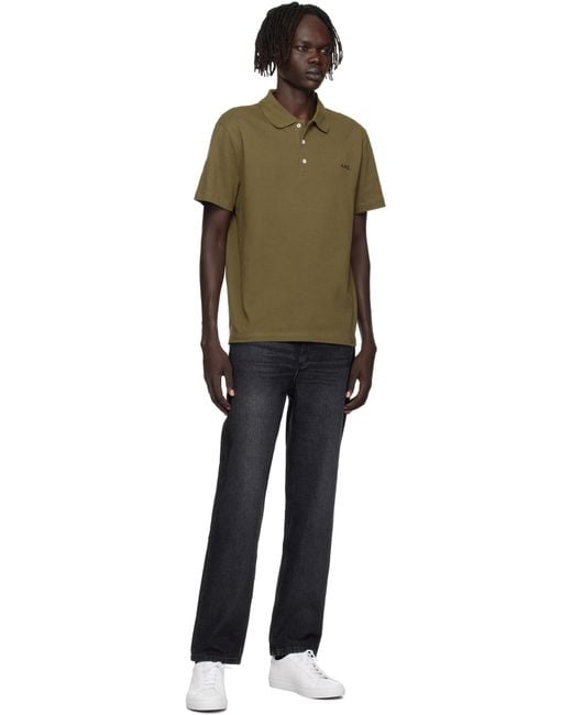 A.P.C. Black Martin Jeans for men