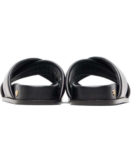 Anine Bing Black Emi Sandals