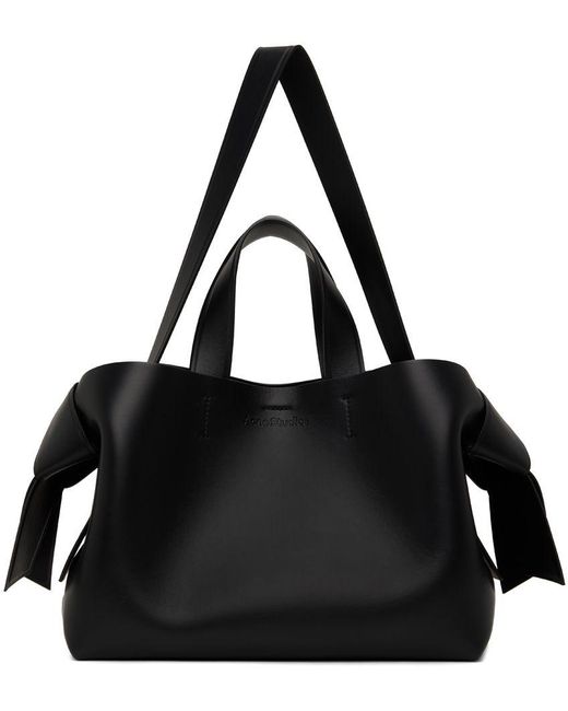 Acne Studios Black Midi Musubi Tote | Lyst