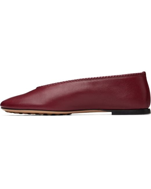 Bottega Veneta Purple Rosa Ballerina Flats