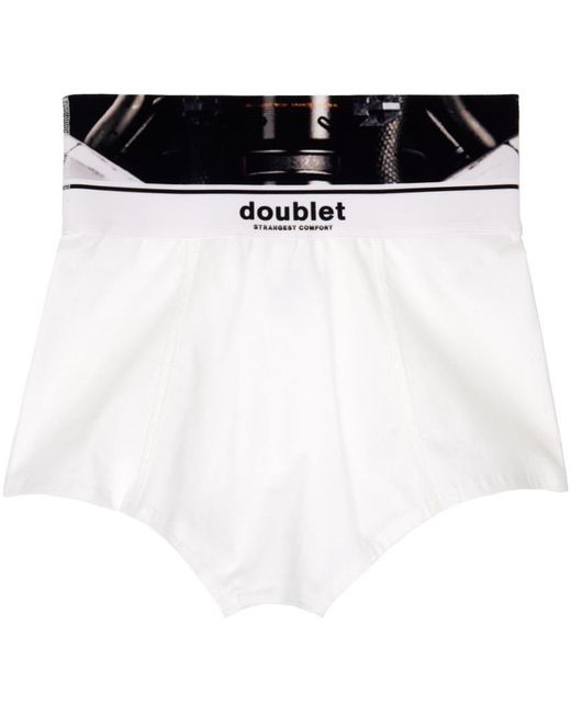 Boxer blanc à image trompe l'œil imprimée Doublet pour homme en coloris Black