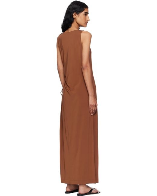 Max Mara Black Caro Maxi Dress