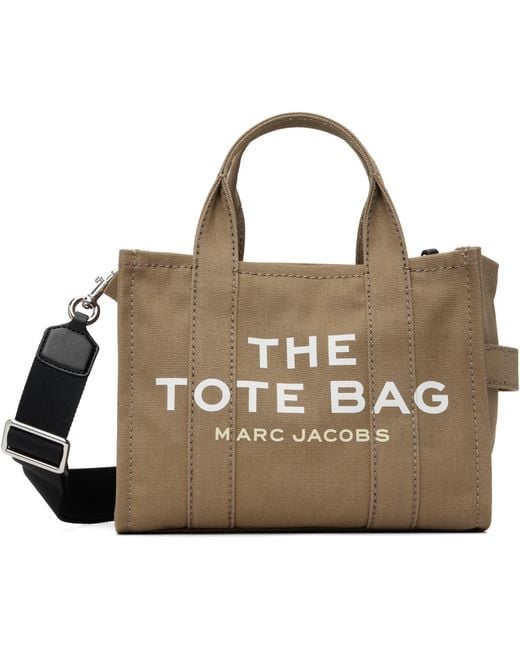 Marc Jacobs Metallic 'the Canvas Small' Tote