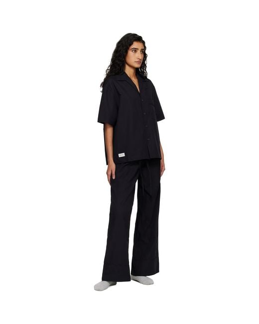 Entire studios Black Pajama Lounge Pants