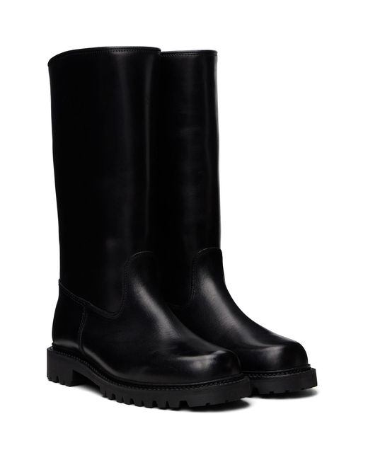Rier Black Ludwig Reiter Edition Biker Boots