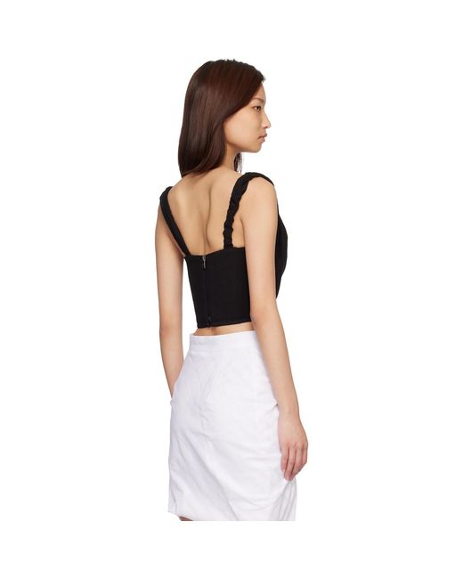 Vivienne Westwood Black Sunday Corset Top