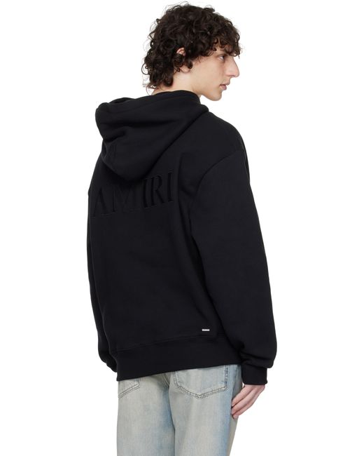 Pull À Capuche Surdimensionné Noir À Logos Amiri pour homme en coloris Black