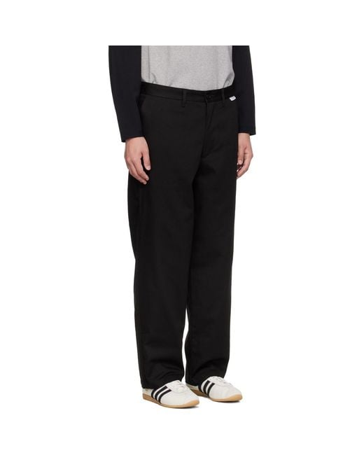 (w)taps Black Wrkt2001 Trousers for men