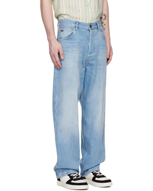 Emporio Armani Blue J74 Jeans for Men | Lyst Canada