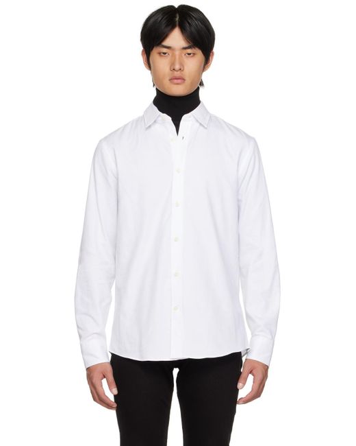 Tiger Of Sweden White Adley Shirt for men