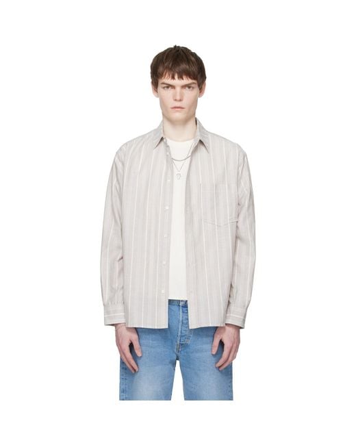 Jeanerica White Byron Shirt for men