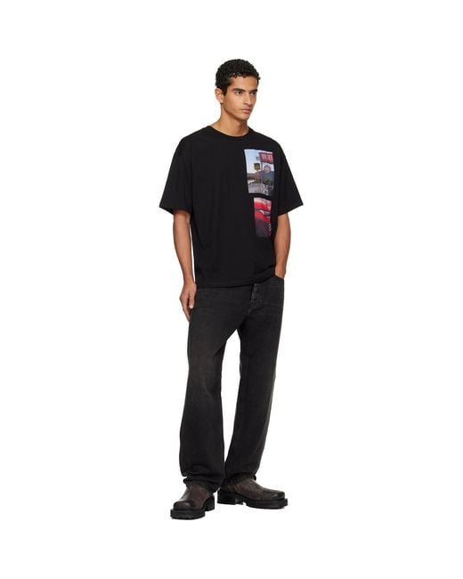 DIESEL Black T-Boxt-T3 T-Shirt for men