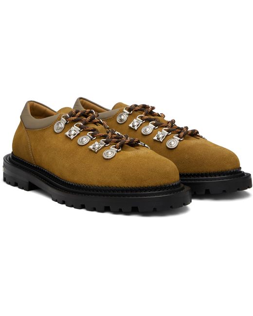 Toga Virilis Black Tan Suede Aj1425 Derbys for men