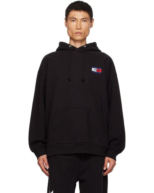 Tommy Hilfiger Black Awake Ny Edition Hoodie. for men