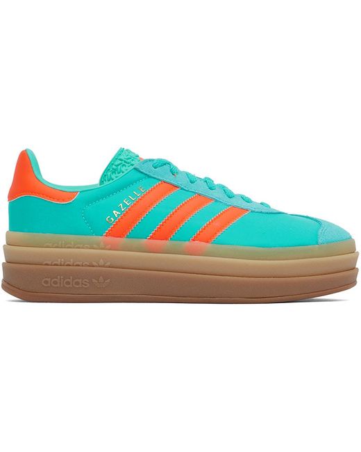 Adidas Originals グリーン Gazelle Bold スニーカー Green